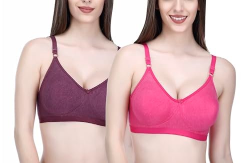 Elina Modern Mil Full Coverage Cotton Hosiery Bra - Image 2