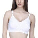 Elina Ebony Non-Padded Wire-Free Cotton Bra