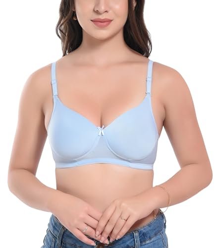 Elina Mika Full Coverage Padded Cotton Lycra Bra - Image 3
