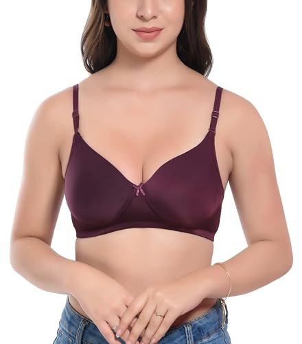 Elina Mika Full Coverage Padded Cotton Lycra Bra - Image 6