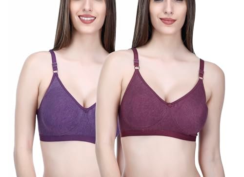 Elina Modern Mil Full Coverage Cotton Hosiery Bra