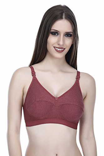 Elina Denim Full Coverage Solid Bra - Image 3